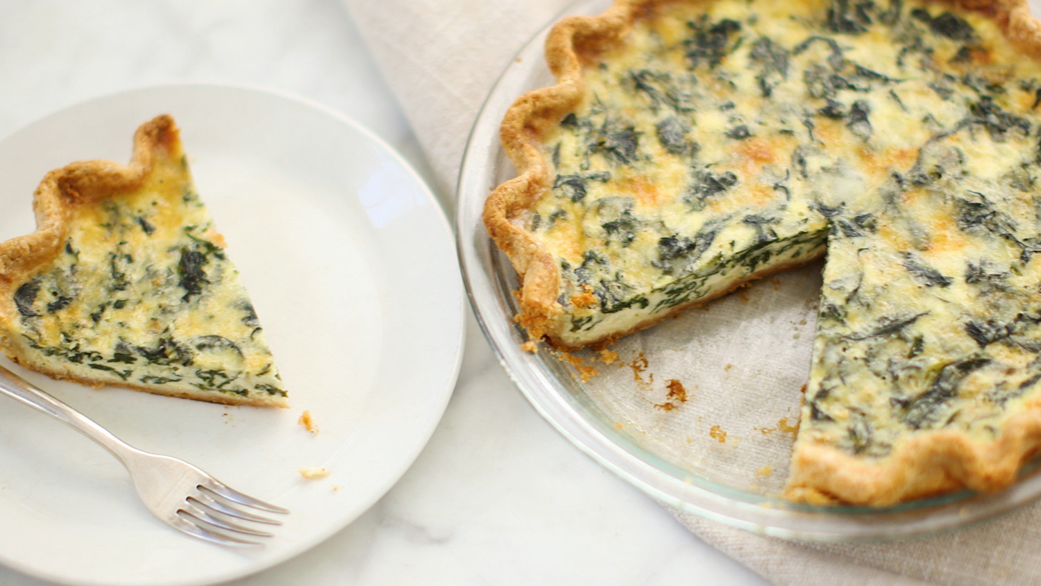 Video Spinach and Cheese Quiches Martha Stewart